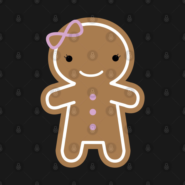 Disover Kawaii Gingerbread Girl - Gingerbread Girl - T-Shirt