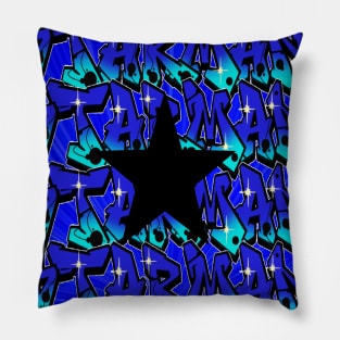 Dark Starman by LowEndGraphics Pillow