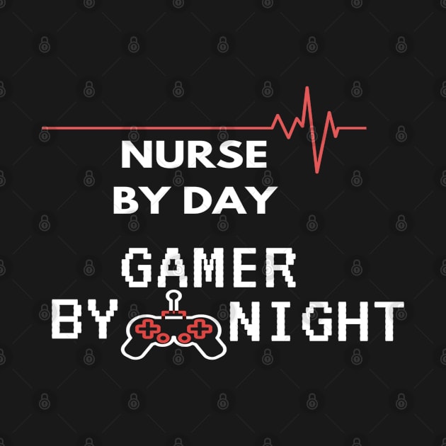 nurse by day gamer by night by londonboy