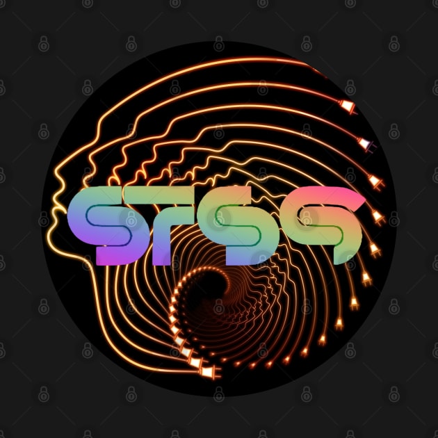 STS9 Psychedelic Face Swirl by GypsyBluegrassDesigns