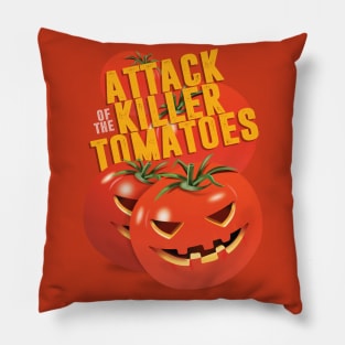 Attack of the Killer Tomatoes - Alternative Movie Poster Pillow