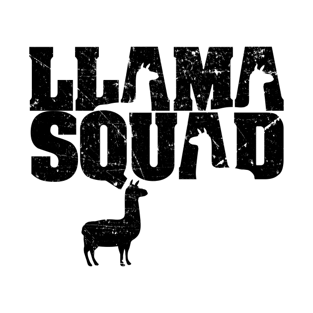 'Llama Squad' Adorable Alpaca Llama Trendy Gift by ourwackyhome