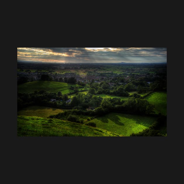 Sunset at Glastonbury Tor by Nigdaw