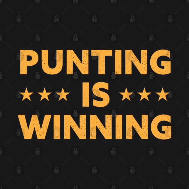 Punting Is Winning by Julorzo