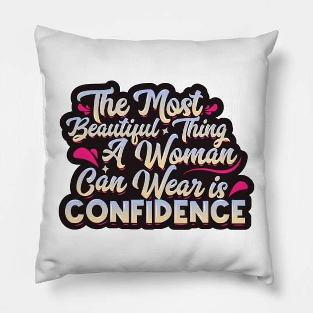 The Most Beautiful Things Pillow by kindacoolbutnotreally