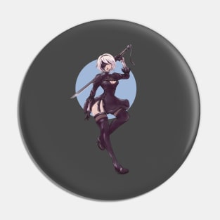 Nier Automata 2B Pin