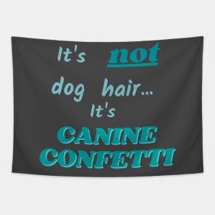 canine confetti Tapestry