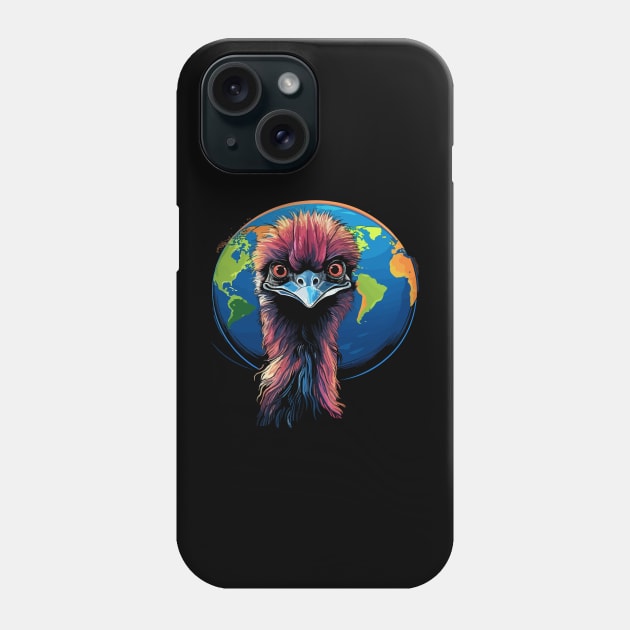 Emu Earth Day Phone Case by JH Mart