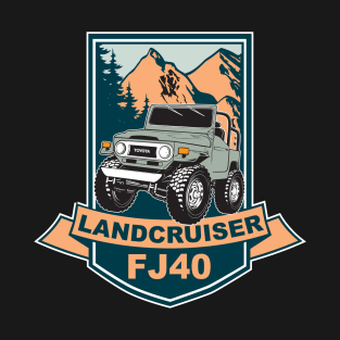 FJ40 Mountains T-Shirt