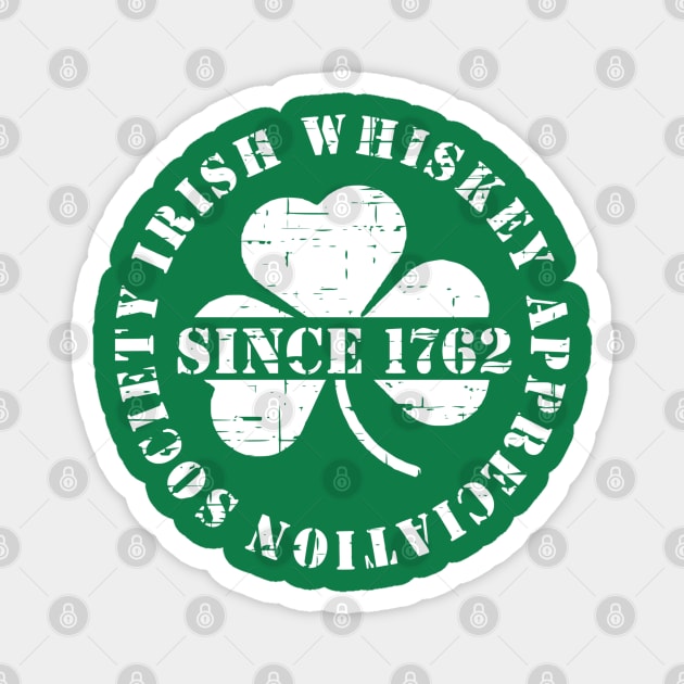 Irish Whiskey Drinking Club Magnet by Yule