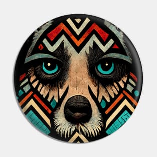 Aztec Wolf I Pin