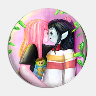 'Through the window' Bubbline, Adventure Time fan art Pin