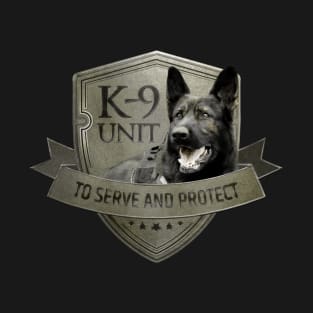 K-9 Unit  -Police  Unit- German Shepherd T-Shirt