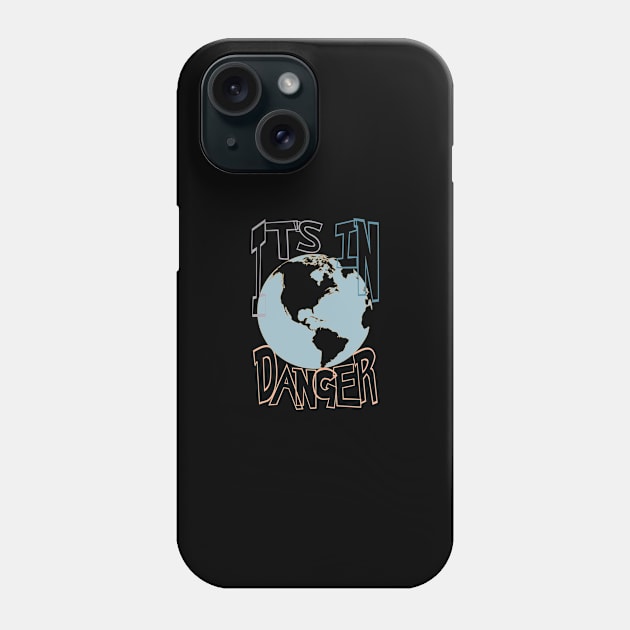 World is in danger Phone Case by Al Muhaimin