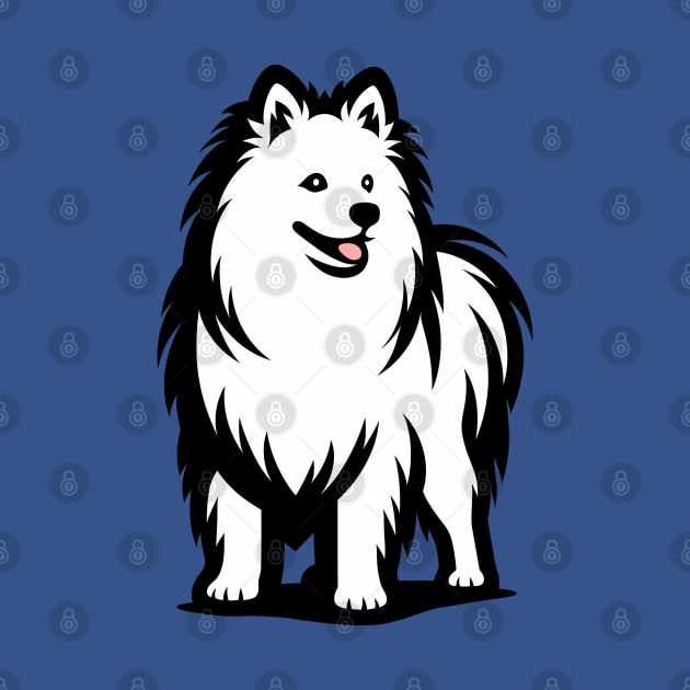 American Eskimo Dog by KayBee Gift Shop