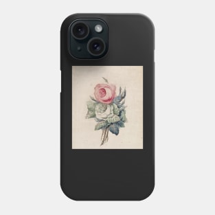 Spray of Roses with Faces Phone Case