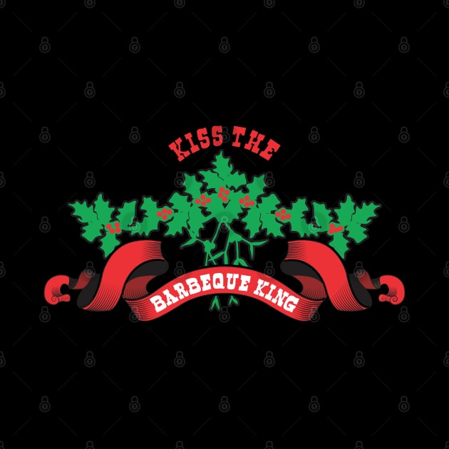 KISS The Barbeque King - Mistletoe - Christmas by Vector-Artist