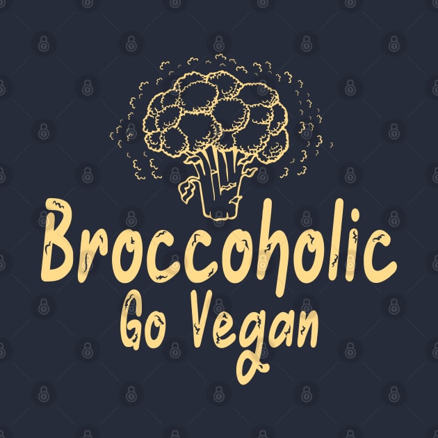 Broccoholic Go Vegan Gift Idea by Aspita