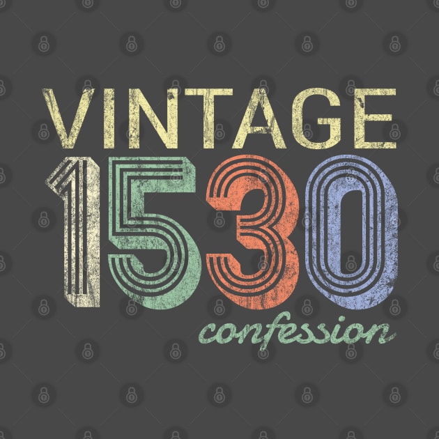 Vintage 1530 Confession by Lemon Creek Press