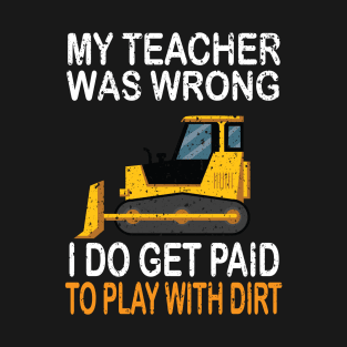 bulldozer truck T-Shirt