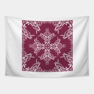 Snowflake Pattern Tapestry