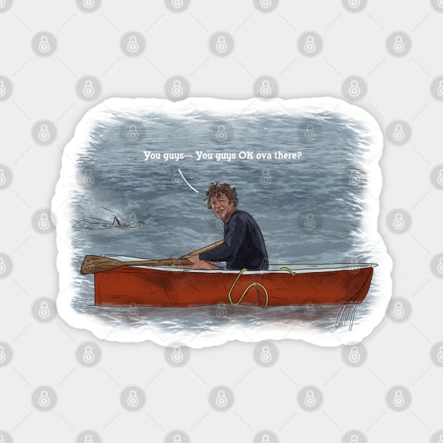 JAWS: That Red Boat Magnet by 51Deesigns