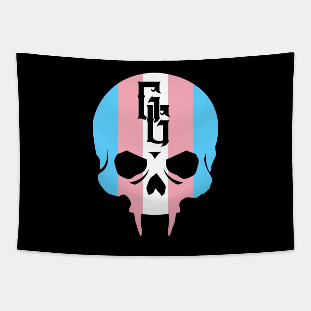 Trans Pride Gehenna Tapestry by highcouncil@gehennagaming.com