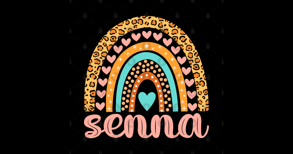Senna Name Senna Birthday - Senna - Sticker | TeePublic