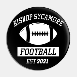 Bishop Sycamore football Pin