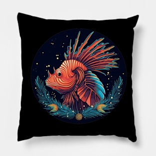 Lionfish in Ornament, Love Fishes Pillow