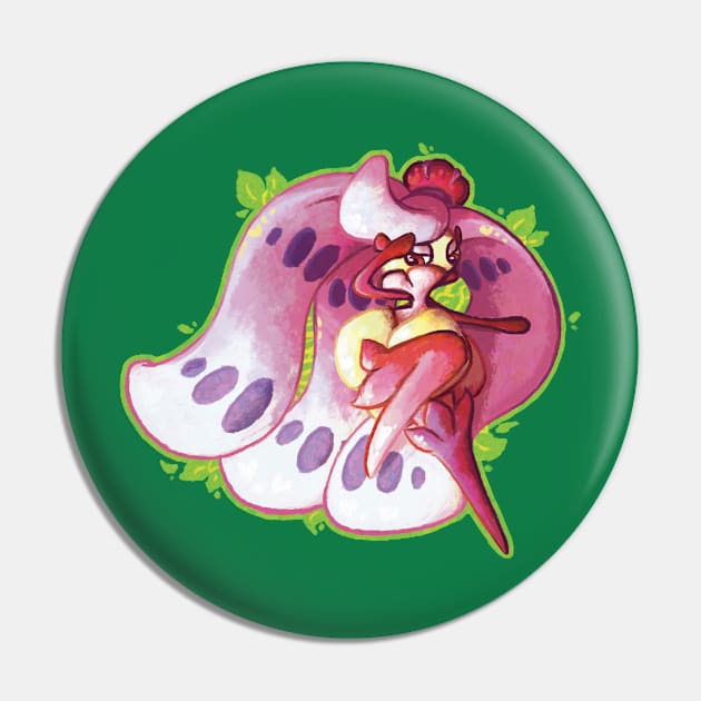 FRUITY QUEEN Flower Pin by Mattibee