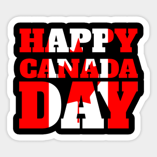 Happy Canada Day Gift Design  Sticker for Sale by Emperors-Shop