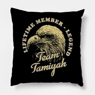 Tamiyah Name - Lifetime Member Legend - Eagle Pillow