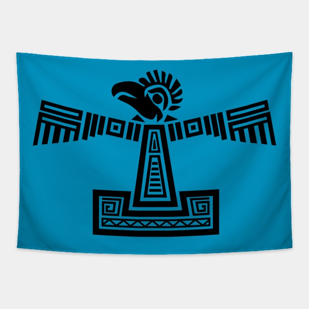 Aztec Eagle Design Tapestry by JDP Designs