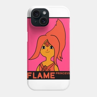 Flame Princess Ugly Face Phone Case