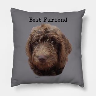 Best Furiend Dog Lover Pillow