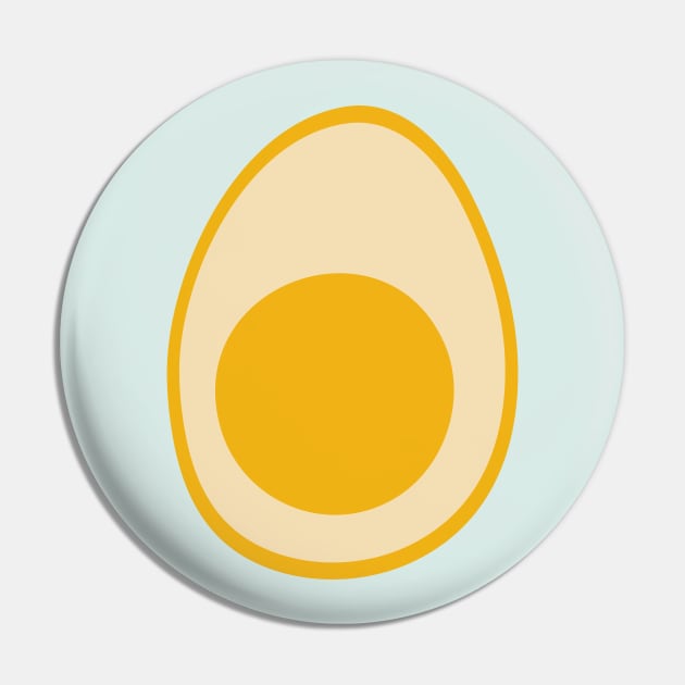 BIG EGG Fun Hard-Boiled Egg Breakfast Food Easter - UnBlink Studio by Jackie Tahara Pin by UnBlink Studio by Jackie Tahara