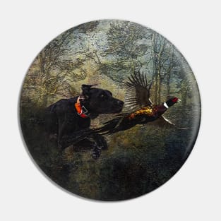 GSP , Hunting pheasant Pin