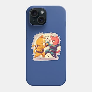 Cat Conflict Phone Case