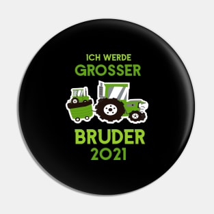 Großer Bruder 2021 Traktor und Baby Pin