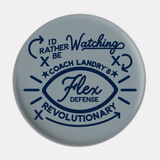 Dallas Cowboys Tom Landry Flex Defense Pin