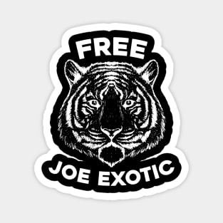 Free Joe with Tiger Exotic Animal Park Tiger Magnet