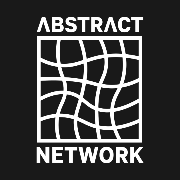 ABSTRACT NETWORK - minimalist art by DesignCG