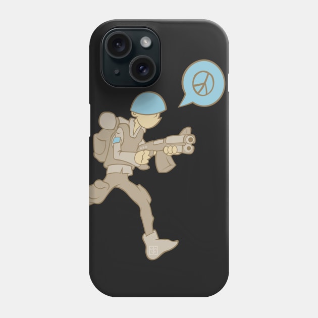 War and Love Phone Case by BITICOL