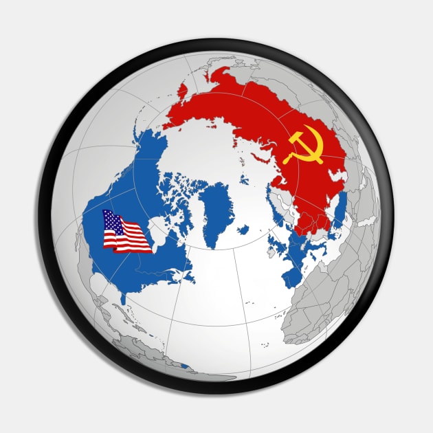 Globe - COLD WAR Pin by twix123844