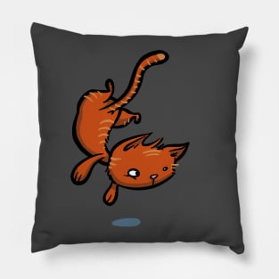 red cat Pillow