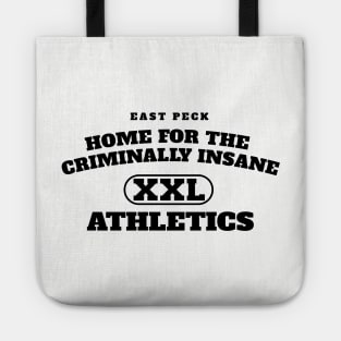 East Peck Home For The Criminally Insane Athletics Tote