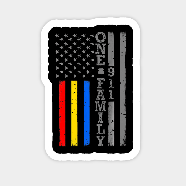 Fire Police Dispatcher 911 Emergency Services - Fire Police Dispatcher 911 Emergency Se - Sticker