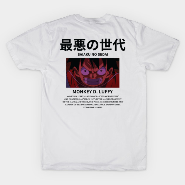 One Piece Monkey D Luffy - Monkey D Luffy - T-Shirt