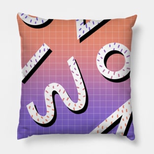 Geo-Gradient Pillow